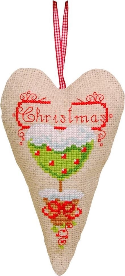 Deco hartje kit Hartvormig boompje - Vervaco - PN-0145783