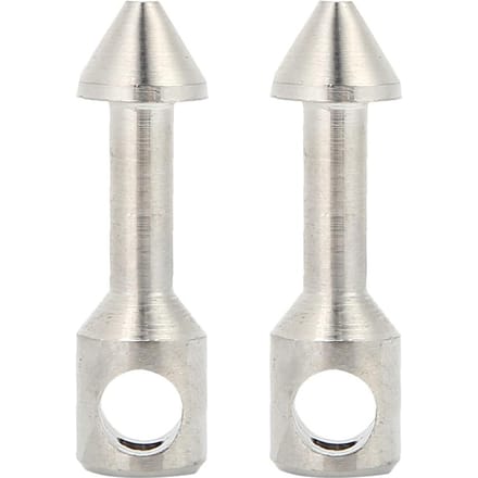 2 6 STuks Duurzaam Roestvrij Staal bot Harpoen Harpoengeweer Elastieken Duikers Accessoire 2Pcs white
