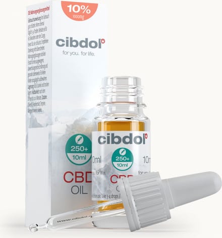 Cibdol - CBD Olie 10% (1000mg) - full spectrum - Voor optimaal effect