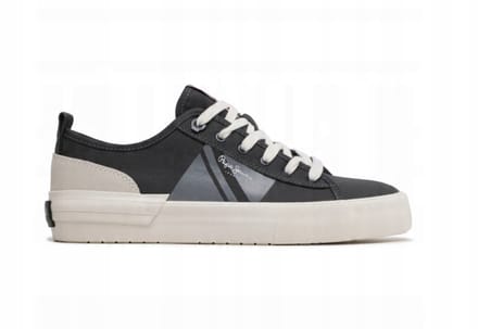 Pepe Jeans Allen - Sneakers - Zwart - Heren - Leer - Maat 45