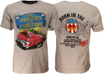 Bruce Springsteen Pink Cadillac T-Shirt - Officiële Merchandise - L