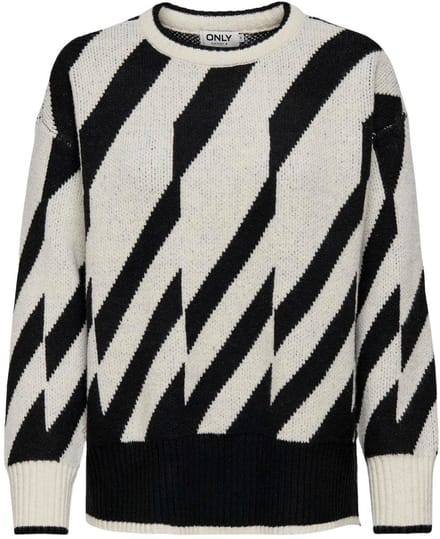 Only Jude Jacquard Knitted Sweater Dames - Maat M