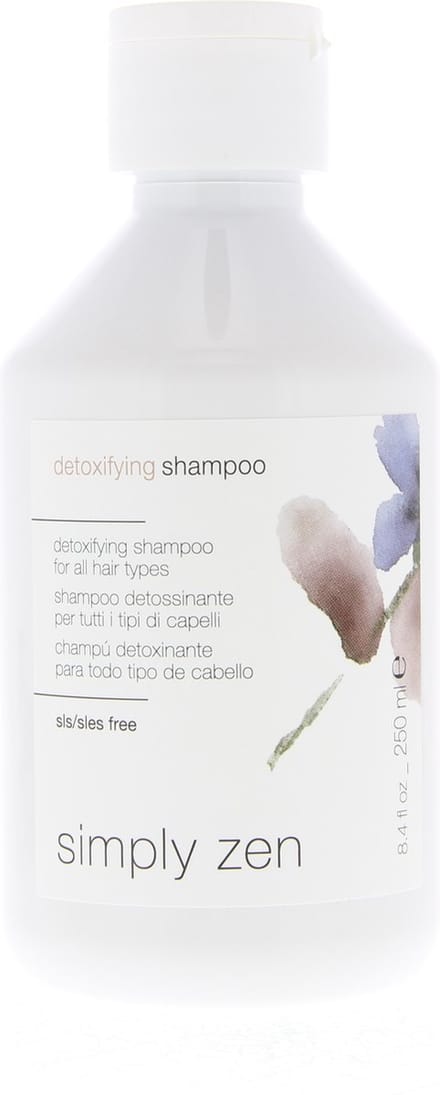Simply Zen detoxifying shampoo 250 ml - Normale shampoo vrouwen - Voor Alle haartypes