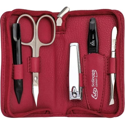 ERBE Manicure-etuis Etui met rits, 5-delig Nagelaccessoires Unisex
