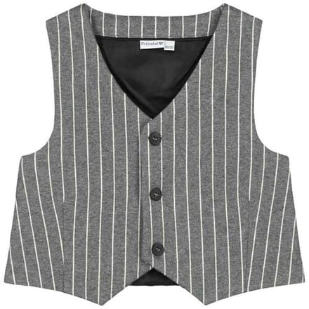Prénatal peuter gilet Mid Grey Melange 122 heren