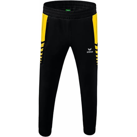 Erima Six Wings Worker Broek Kinderen - Geel / Zwart | Maat: 128