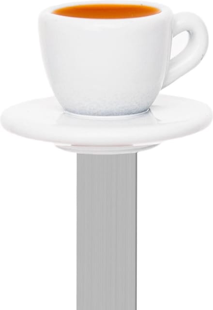 Metalmorphose Koffiekop Boekenlegger 3D Metaal