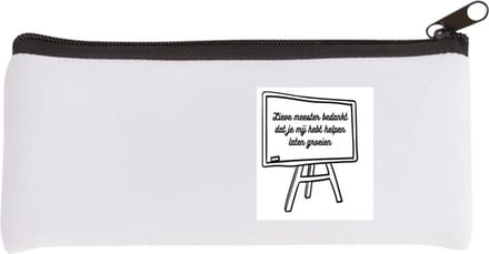 Akyol - lieve meester bedankt dat je me hebt laten groeien Etui - Meester - meester - leraar - 20 bij 9 cm