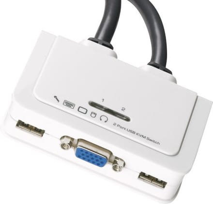 EFB Elektronik EB977 KVM-switch Wit