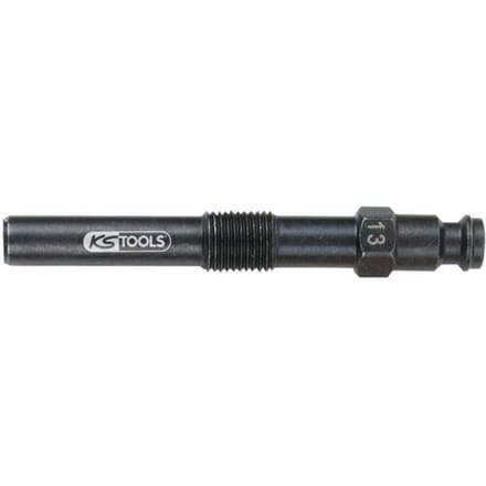 KS Tools 150.3674 Gloeibougieadapter, M10x1,0 met buitenschroefdraad, lengte 74 mm