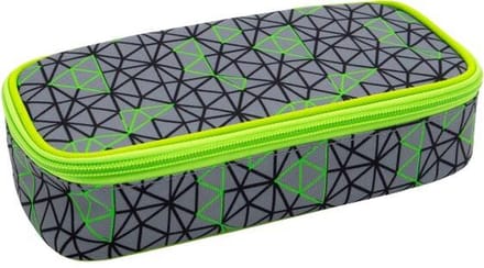 Twixter Potlooddoos Green Geo 22 x 6 x 10 cm Neon-groen