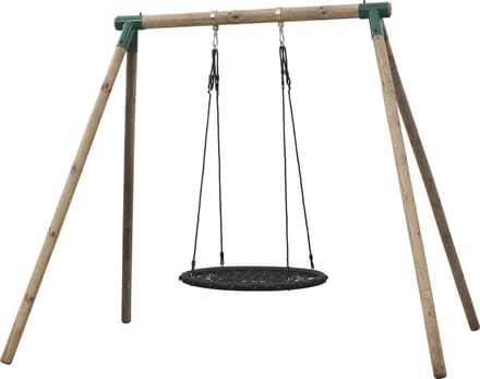 Houten nestschommel 100cm - SwingKing Chantal set by Be-out