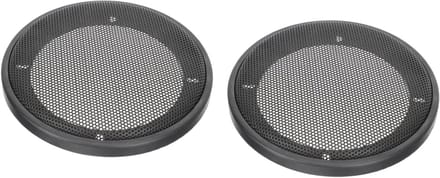 Luidspreker roosters - Speaker grill - Auto audio - Effectieve bescherming - 2 stuks - Zwart