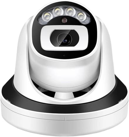 Beveiligingscamera - IP-camera - Huisbewaking - 5MP HD-resolutie - 25m Nachtzicht - Wit