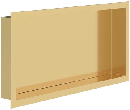 Inbouwnis - Lonis Prim - 30x60x7cm - Geborsteld Goud