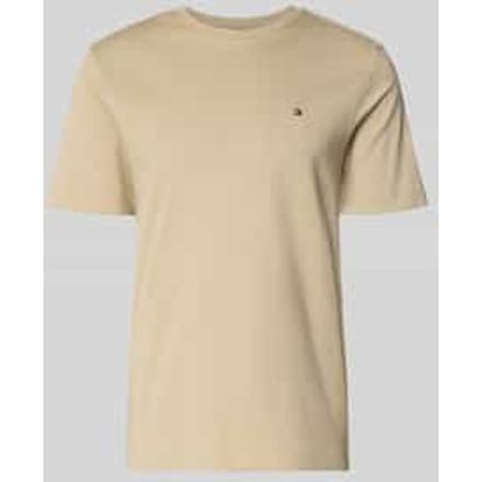 Regular fit T-shirt van puur katoen