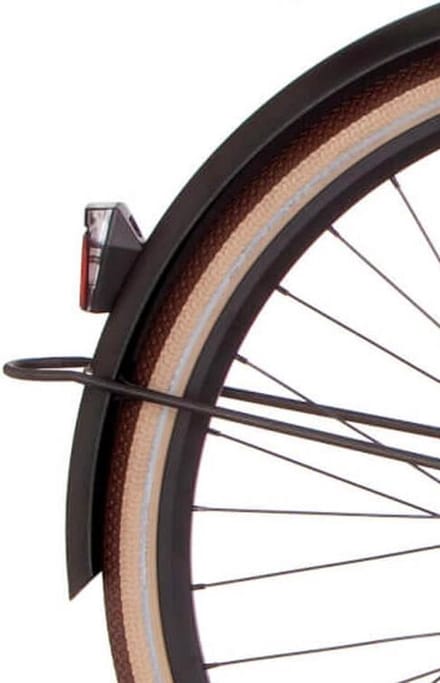 Cortina Spatbord achter 28 U4 black gold matt
