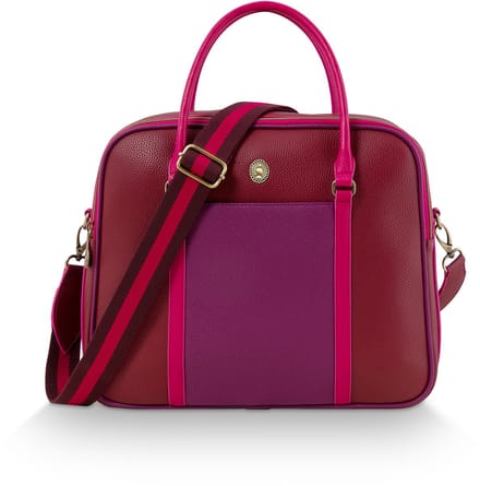 Pip Studio - Felice Handtas - Handtassen dames - Rode tas - 33.5x11x28cm