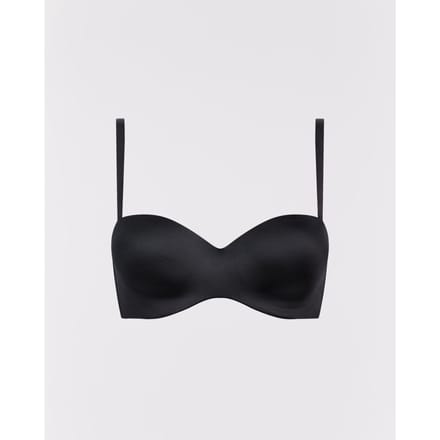 Maidenform  - Maat 85D - Strapless Minimizer Bra Vrouwen Beha - Black