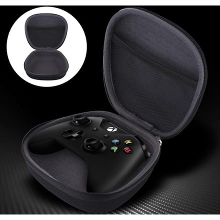 Pack Manette EVA Rigide Portable pour Xbox One Xbox One Slim Xbox One X Xbox 360 black