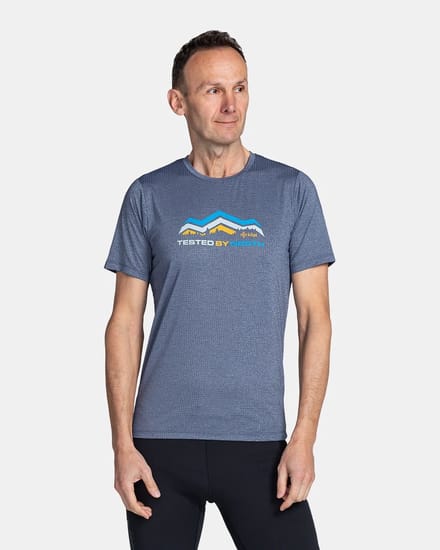 Heren functioneel t-shirt kilpi giano-m blauw m
