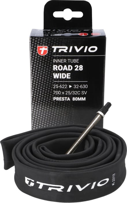 Binnenband racefiets 700X25/32C SV 80MM lang PRESTA ventiel