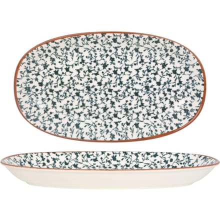 Bonna Serveerschaal - Calif - Porselein - 34x19 cm - set van 2