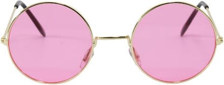 Folat - Feestbril - Hippie Roze