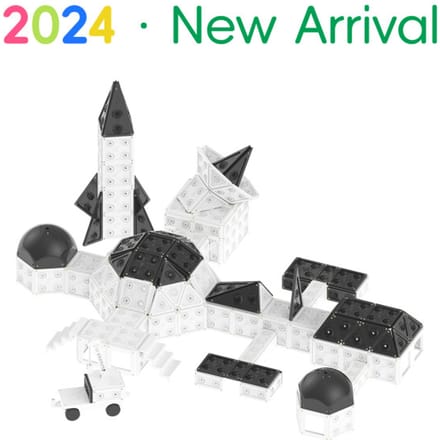 MNTL Magnetisch speelgoed Mars Basis MEGA SET 669-delig - A kwaliteit