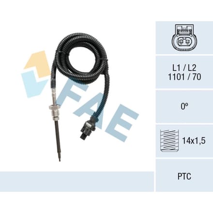 Sensor, uitlaatgastemperatuur FAE 68022