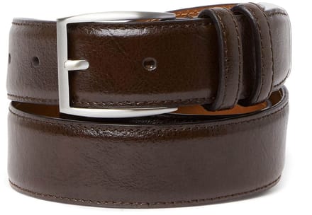 SADDLER Leren riem Roskilde Belt W85 Brown bruine