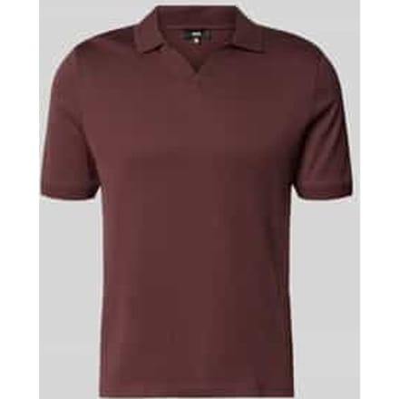 regular fit poloshirt met V-hals model 'BOLL'
