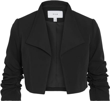 VILA - VIHER BIN CROPPED BLAZER - NOOS - Dames - Blazers