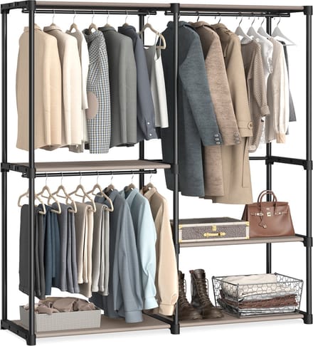 SONGMICS - Kledingkast - Organizer voor Slaapkamer en Garderobe