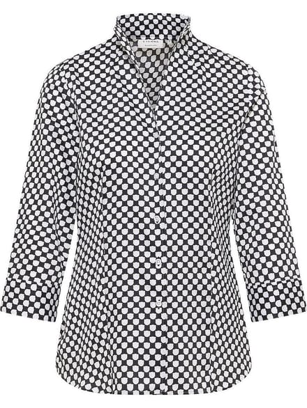 Blouse 3/4-mouwen Van Eterna zwart
