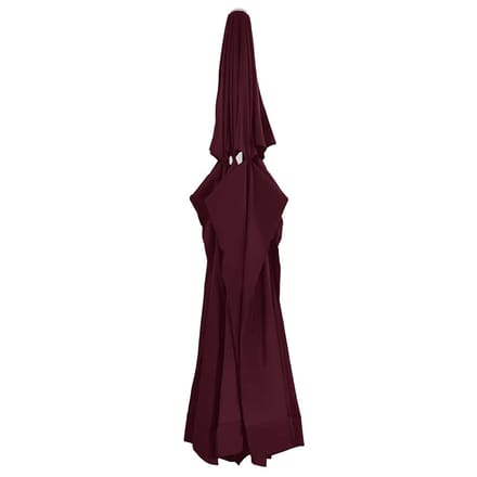 vidaXL - Vervangingsdoek - voor - parasol - 610 - cm - bordeauxrood