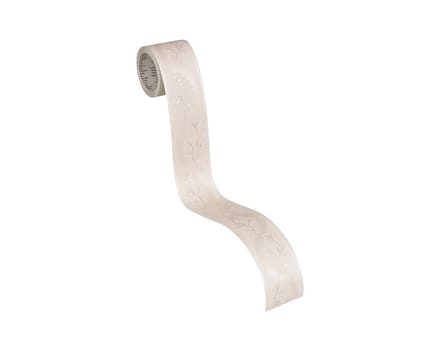 SATIJNLOOK BLOEMETJES BEHANGRAND | Zelfklevend - beige roomwit - A.S. Création Only Borders 11