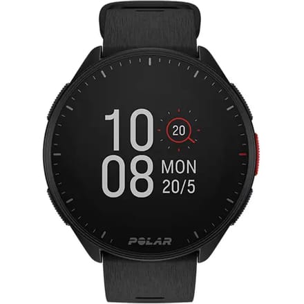 Polar Pacer -  GPS Hardloophorloge -  Night Black - Maten S-L