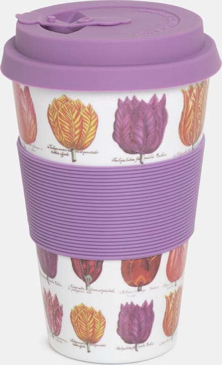 Memoriez - Coffee to go mug - Tulpen wit