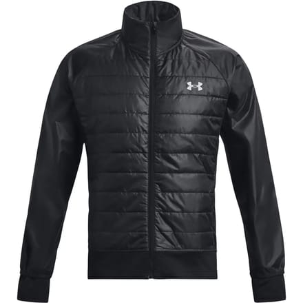 Under Armour Stormgeïsoleerde Hybride Hardloopjas, Zwart