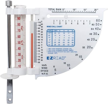 Weerstation 5-in-1: Meet Wind, Temperatuur en Meer - Wit