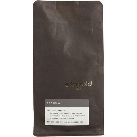 Elbgold Sechs A Classic Espresso 250g
