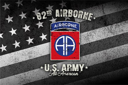 Vlag 82nd Airborne USA
