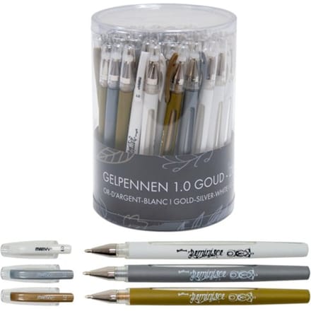 Gelpennen marvy 1.0, assorti
