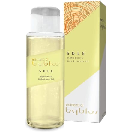 Byblos, Sole, Nettoyant, Gel Douche, Pour Tous Types de Peau, 400 ml