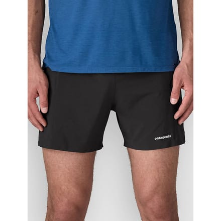 Patagonia Strider Pro - Hardloopshort 5 inch - Zwart - M