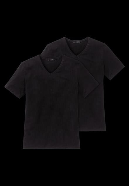 Schiesser Authentic heren t-shirt in 2-pack - maat 04/48