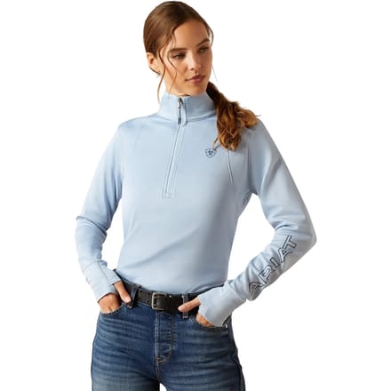 Dames Polaire 1/2 Zip Ariat Team EQ