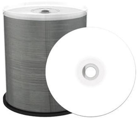 MediaRange MR413, DVD-R, Printable, Cakedoos, 100 stuk(s), 4,7 GB