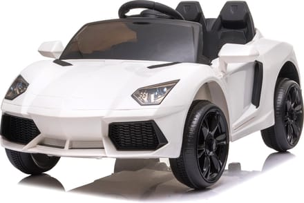 Elektrische kinderauto Speedy 12V Wit
